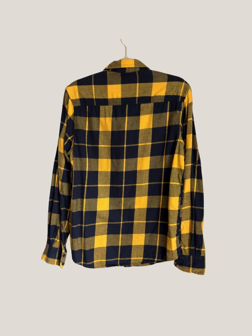 Vintage 2000s Ecko Unltd Buffalo Plaid Flannel Grunge Skater Long Sleeve S - Picture 8 of 11